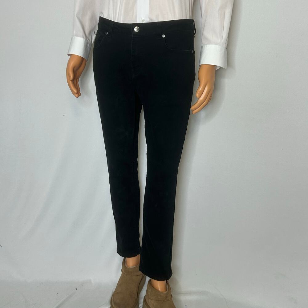 DKNY Stanton Slim Fit Black Stretch Jeans Men’s Tag 33x30 Actual 34x27